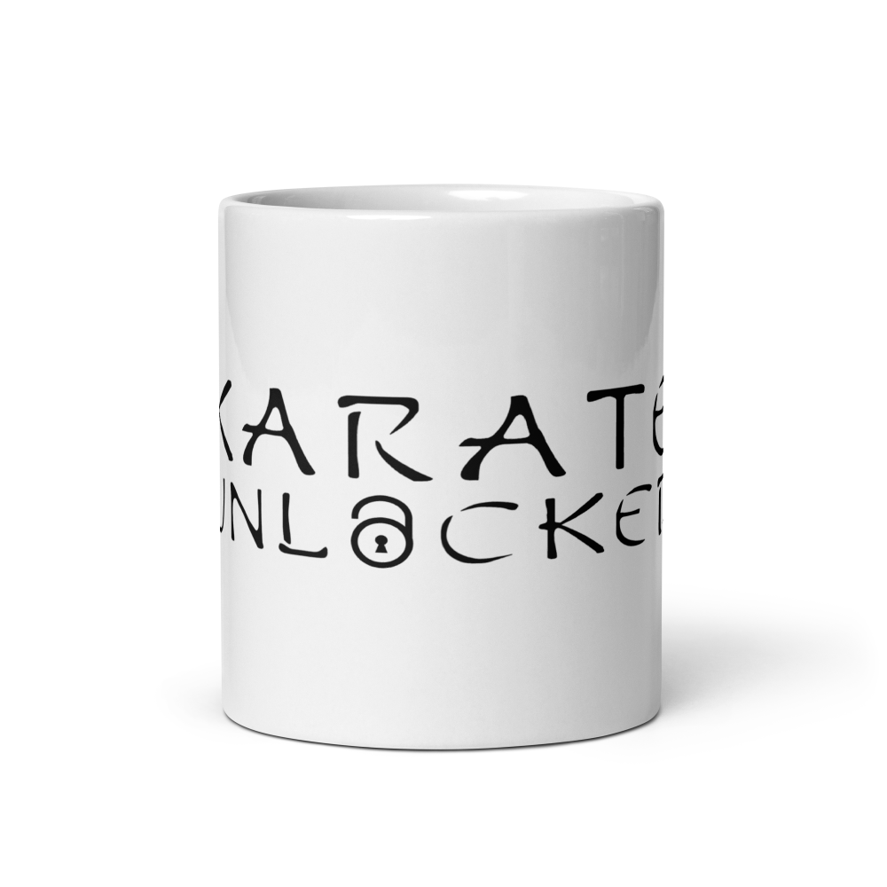 Karate Unlocked White Mug